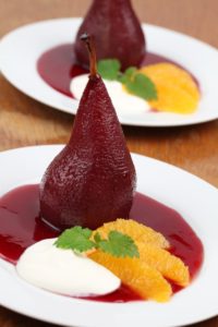 Pere cotte al vino rosso - Agribologna