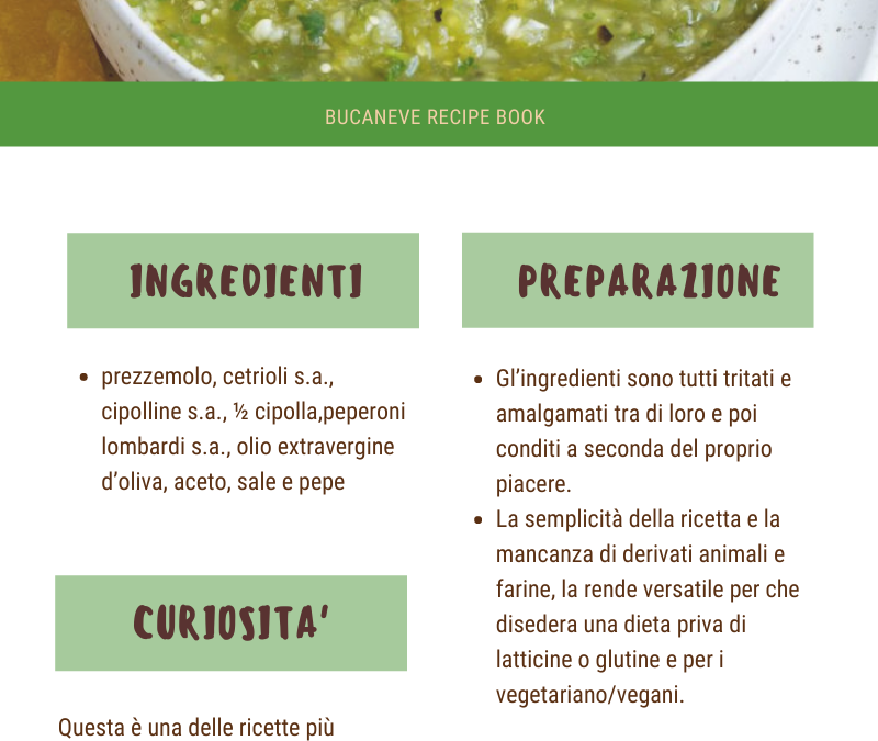 Salsa verde per il bollito delle feste natalizie