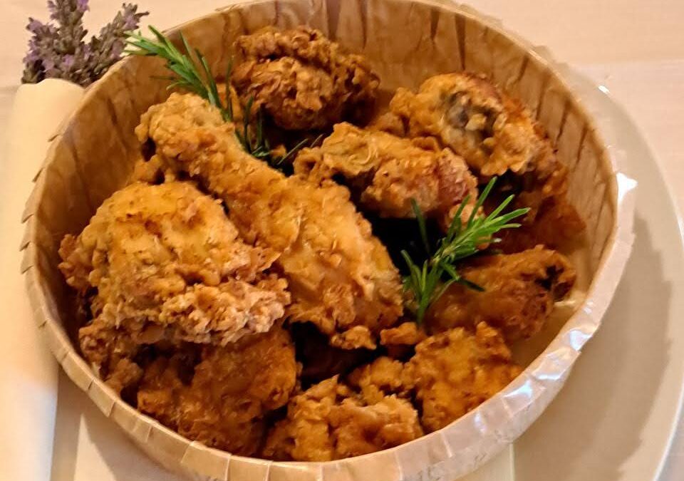 Pollo fritto per asporto