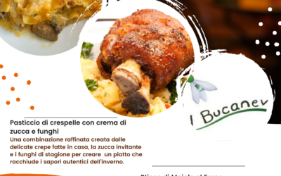 MENU’ RUSTICO dal 30 gennaio al 1 febbraio