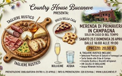 Un weekend in campagna: Merenda di Primavera al Bucaneve